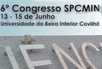 Bacelar no 6º Congresso SPCMIN Bacelar no 6º Congresso SPCMIN
